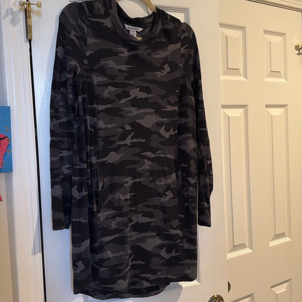 Athleta sweatshirt dress S